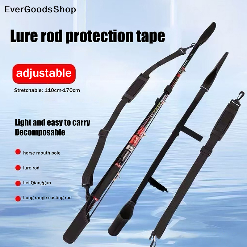 Fishing Belt - Adjustable Fishing Rod Storage Bag Portable