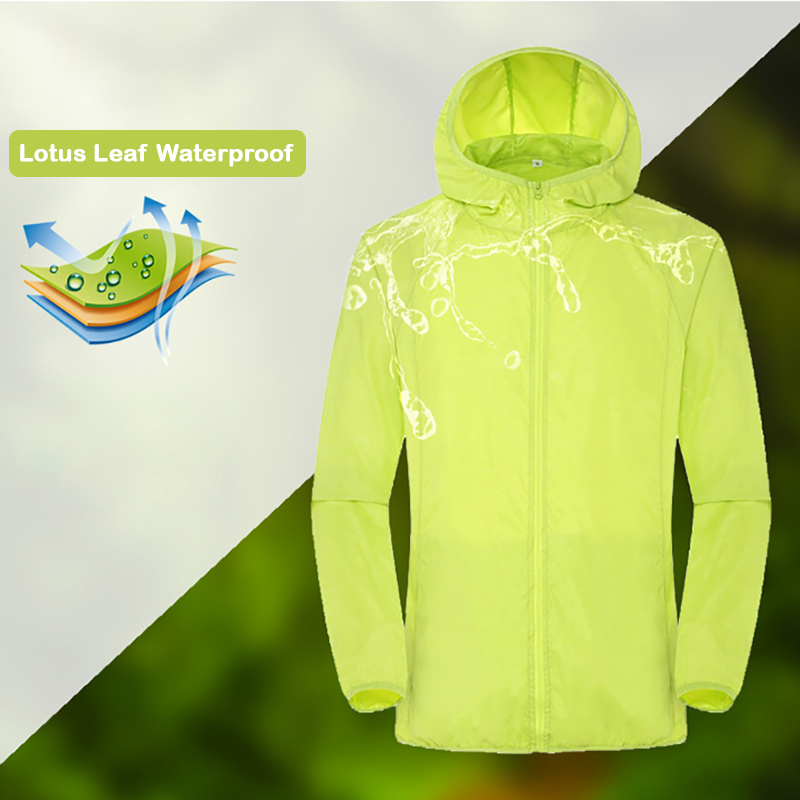 Camping Rain Jacket Men Women  - مراجعة Fishing Rain Suit وسعره