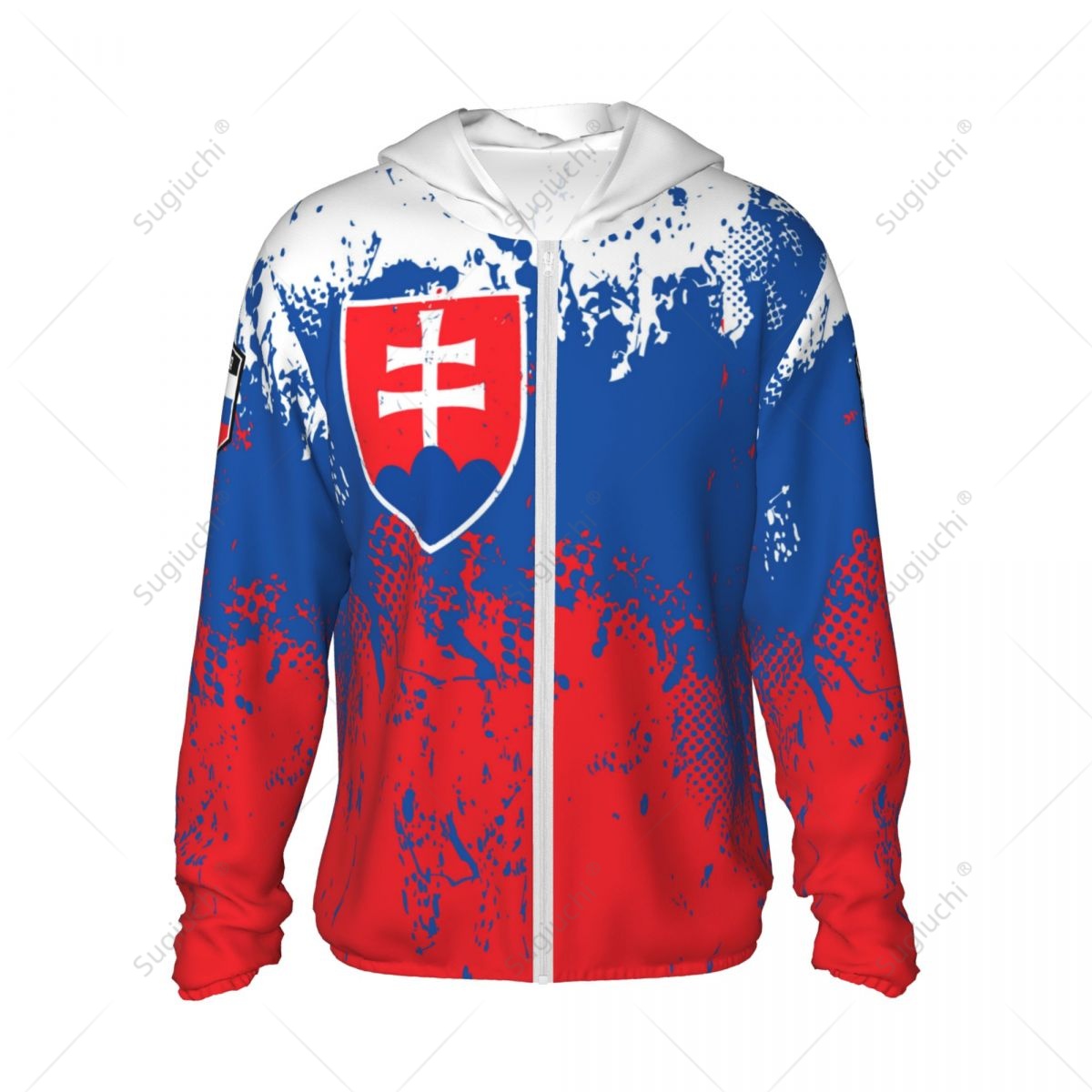 Slovakia Flag Sun Protection H - مراجعة Fishing Hoodie وسعره