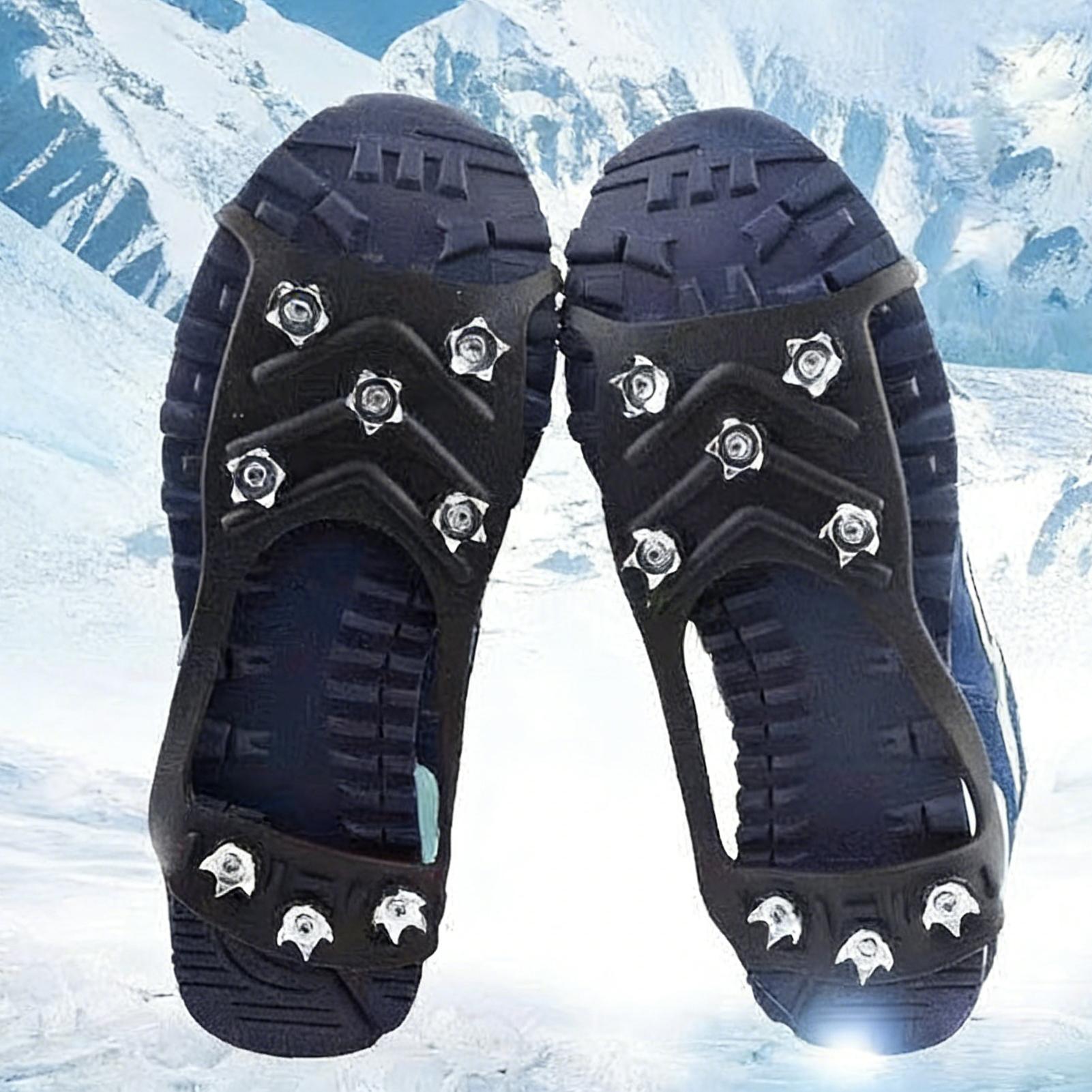 Ice Traction Cleats 8-Spikes A - مراجعة Fishing Boots وسعره