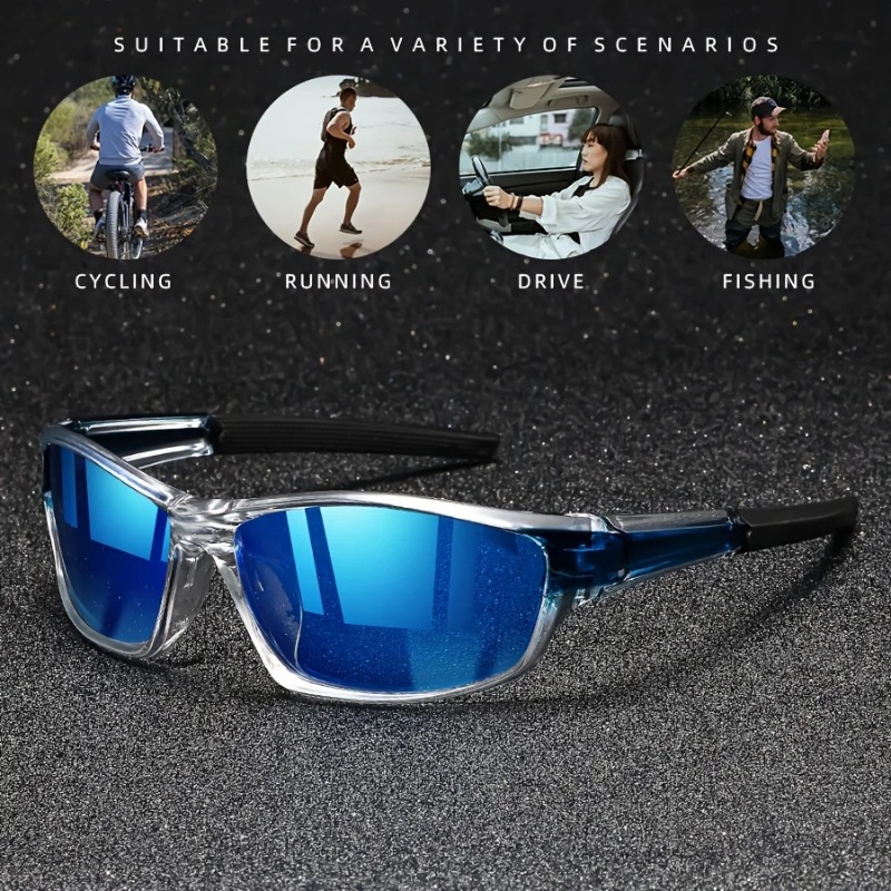 1/2PCS Sports Sunglasses for M - مراجعة Fishing Sunglasses Polarized وسعره
