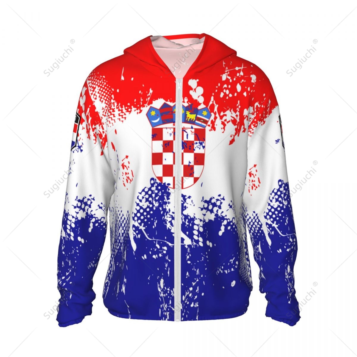 Croatia Flag Sun Protection Ho - مراجعة Fishing Hoodie وسعره