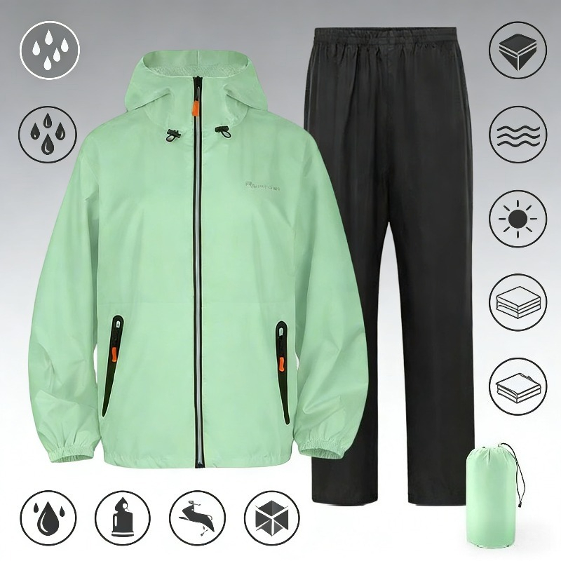 Full Body Waterproof Rain Suit - مراجعة Fishing Rain Suit وسعره