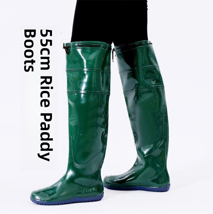 New Men's Long Tube Rain Boots - مراجعة Fishing Boots وسعره