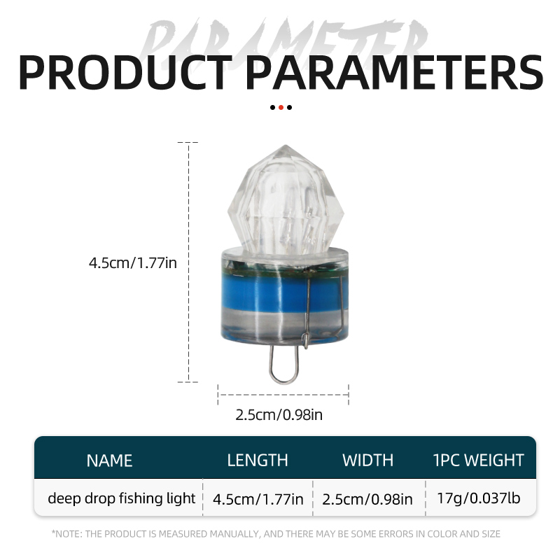 ShareShark 10pcs/bag LED Fishi - مراجعة Fishing Bag Waterproof وسعره