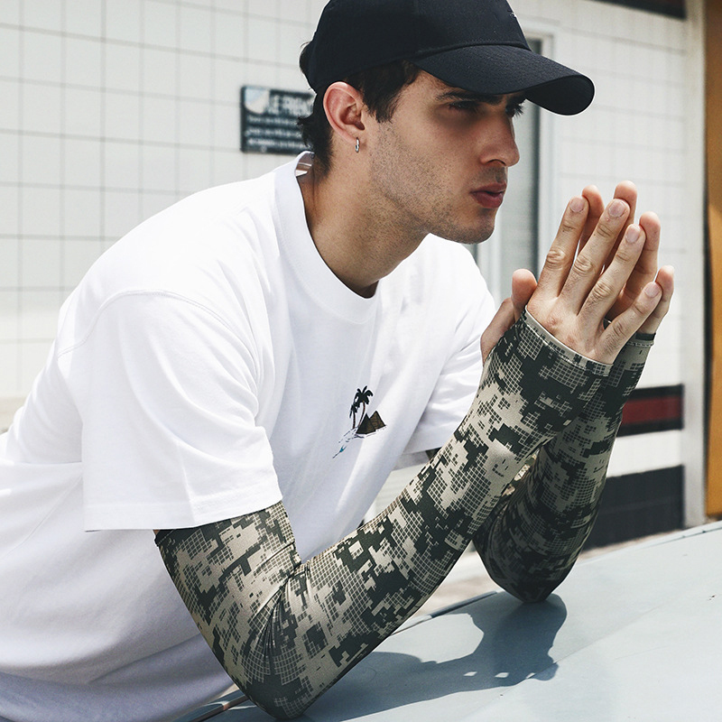 Uv Solar Arm Sleeve Men Summer - مراجعة Fishing Gloves وسعره