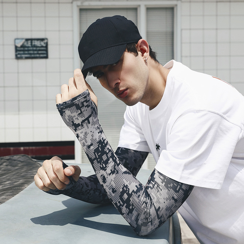 Uv Solar Arm Sleeve Men Summer - مراجعة Fishing Gloves وسعره