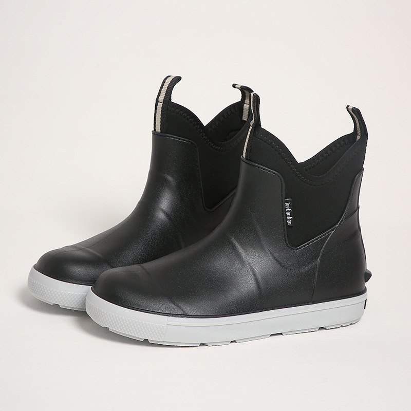 Men's Rain Shoes Short Outdoor - مراجعة Fishing Boots وسعره
