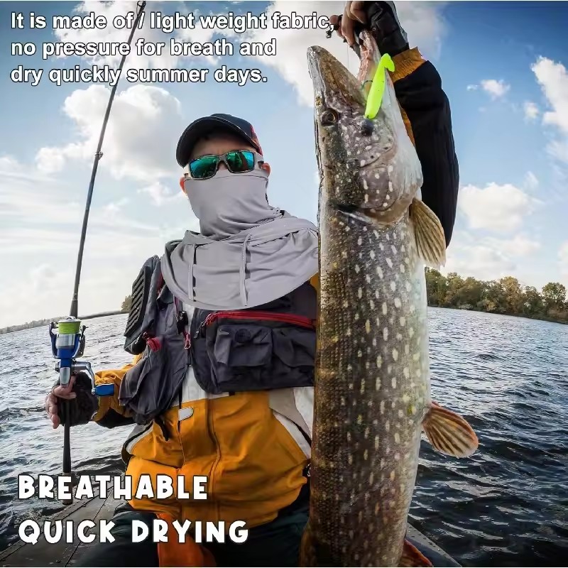 1Pc Balaclava Hat Breathable S - مراجعة Fishing Hoodie وسعره