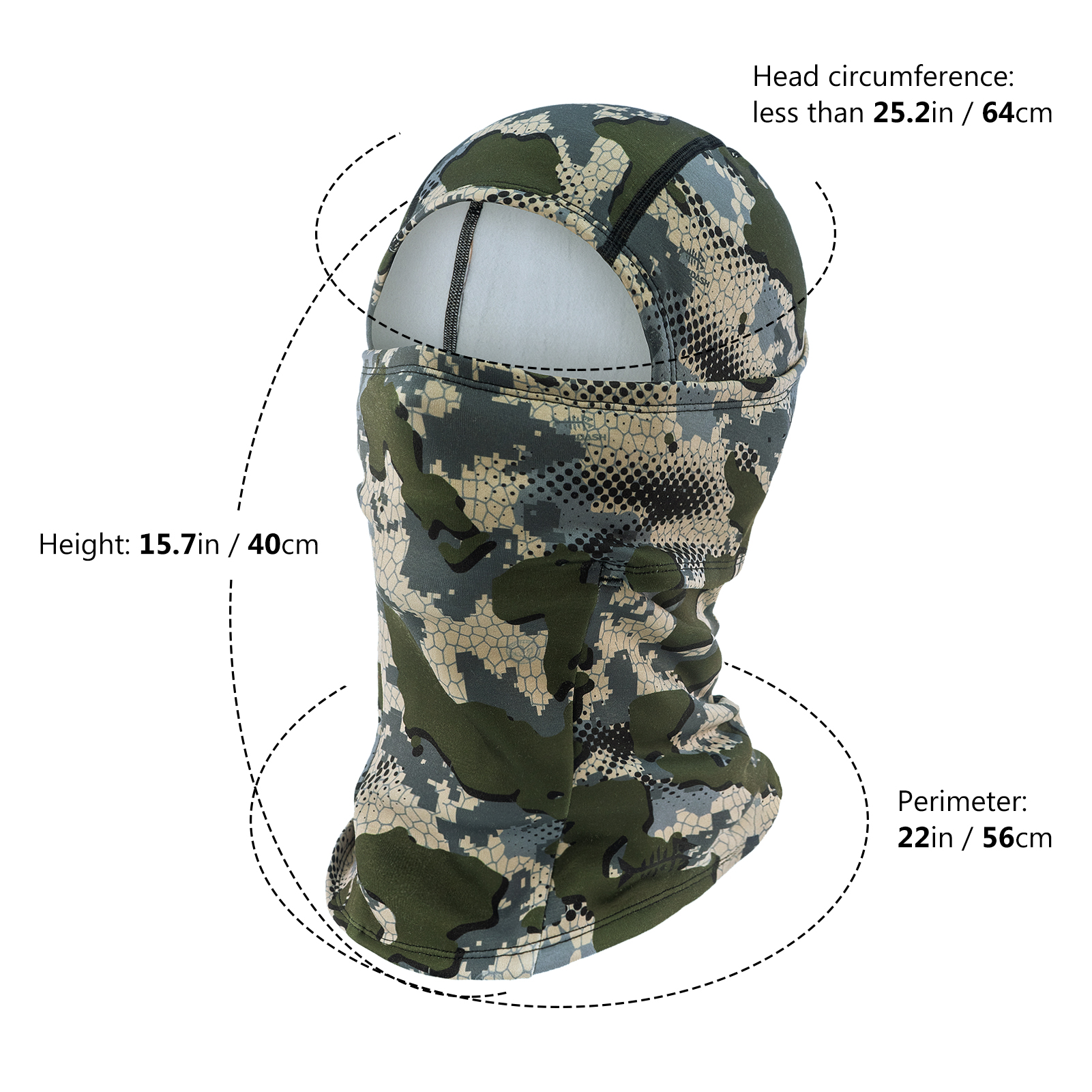 Bassdash Men Women Ninja Hood  - مراجعة Fishing Hoodie وسعره