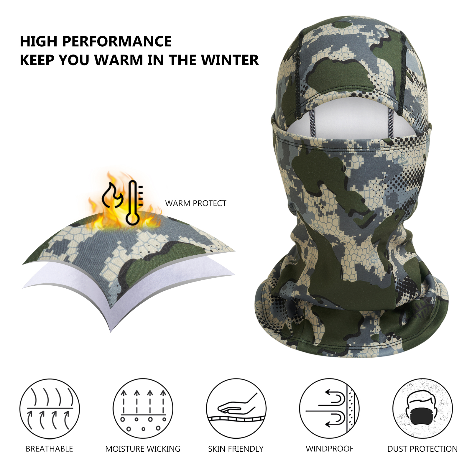 Bassdash Men Women Ninja Hood  - مراجعة Fishing Hoodie وسعره