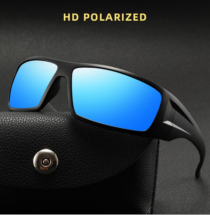 1pcs Men's Polarized Sports Su - مراجعة Fishing Sunglasses Polarized وسعره