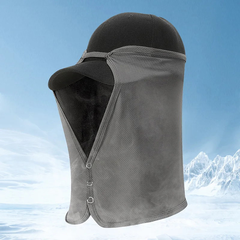 Quick Drying Fishing Cap Face  - مراجعة Fishing Mask Sun Protection وسعره