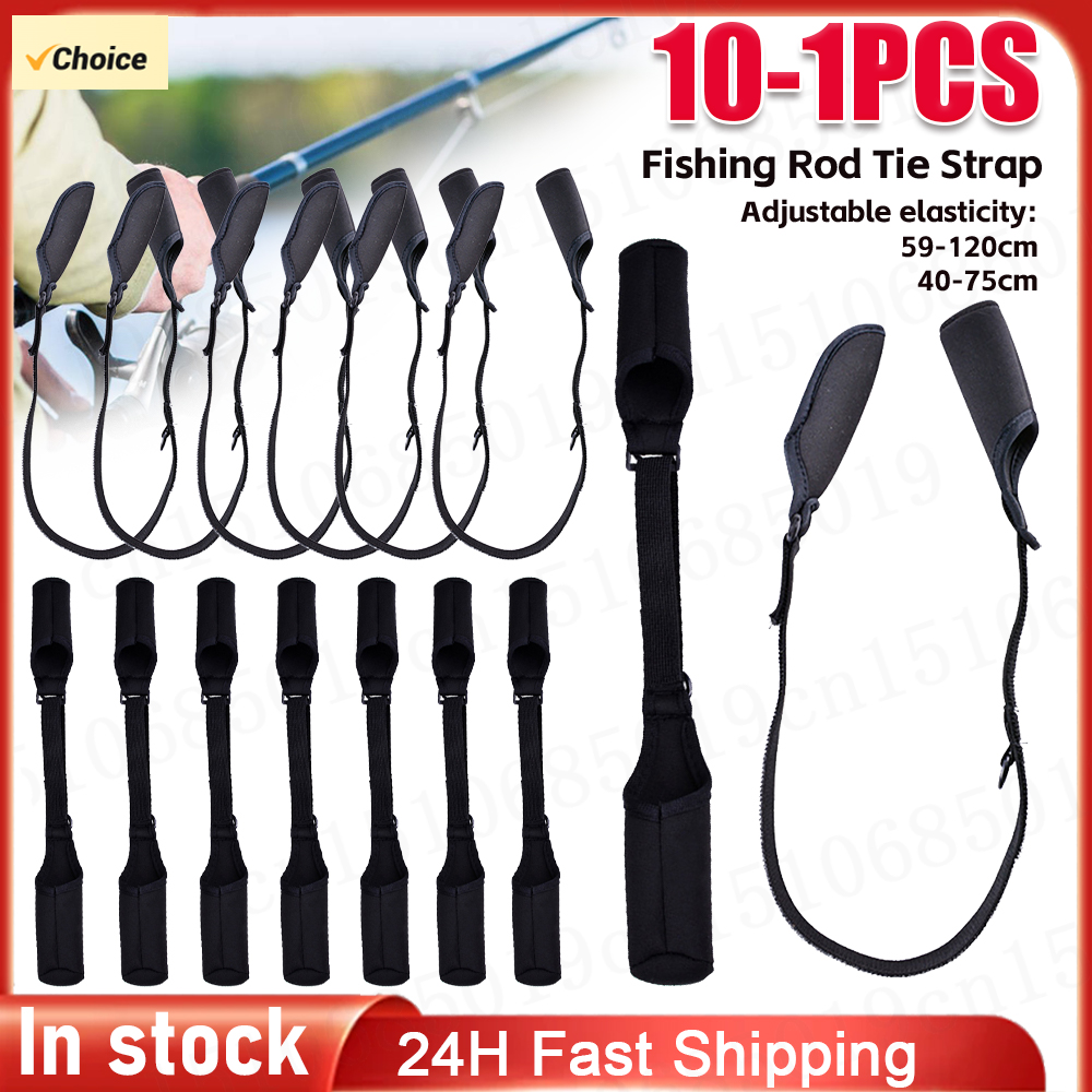 1-10PCS Fishing Rod Socks Srta - مراجعة Fishing Socks وسعره