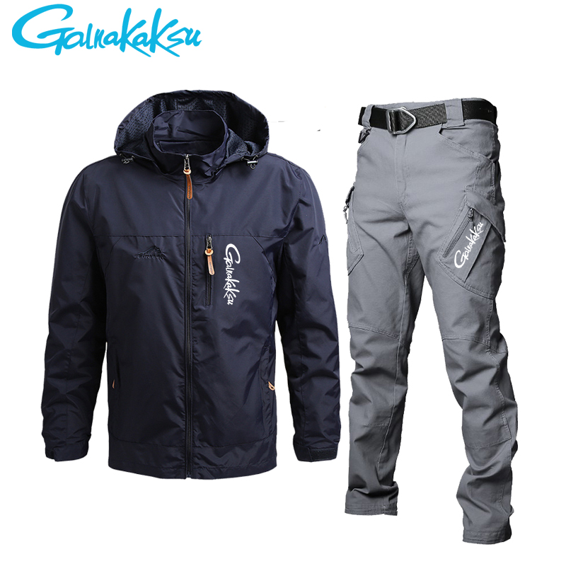 Men's Waterproof Hooded Jacket - مراجعة Fishing Pants Waterproof وسعره