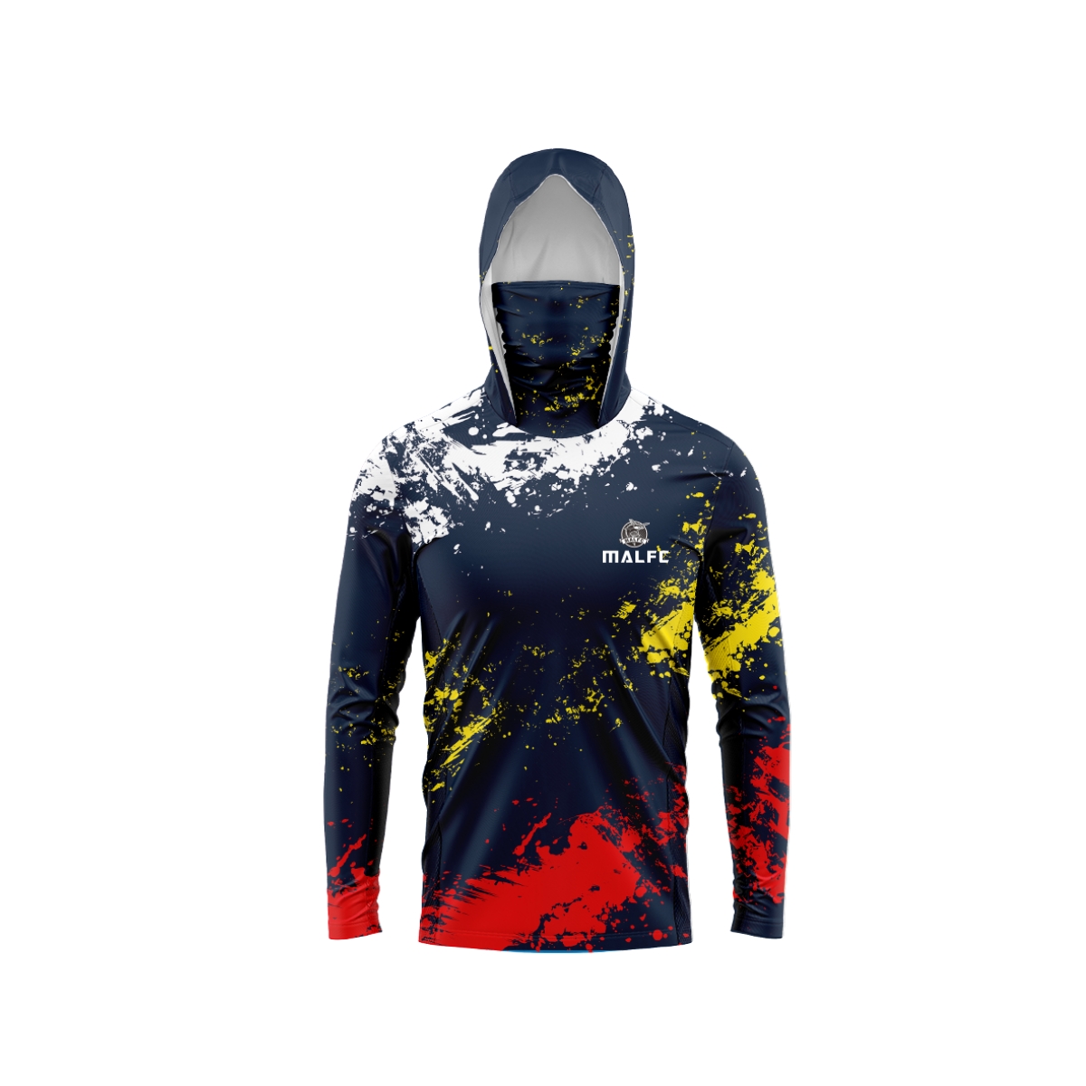 MALFC Men Hood Fishing Shirt l - مراجعة Fishing Shirt Uv Protection وسعره
