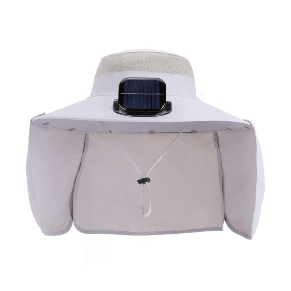 New UPF50+ Solar Fan Hat with  - مراجعة Fishing Hat وسعره