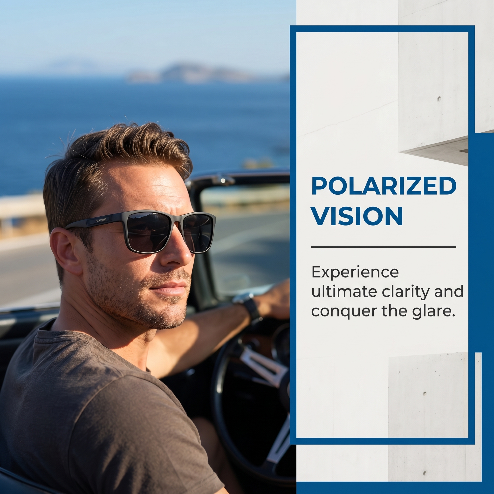 CHALK Polarized Men's Sunglass - مراجعة Fishing Sunglasses Polarized وسعره