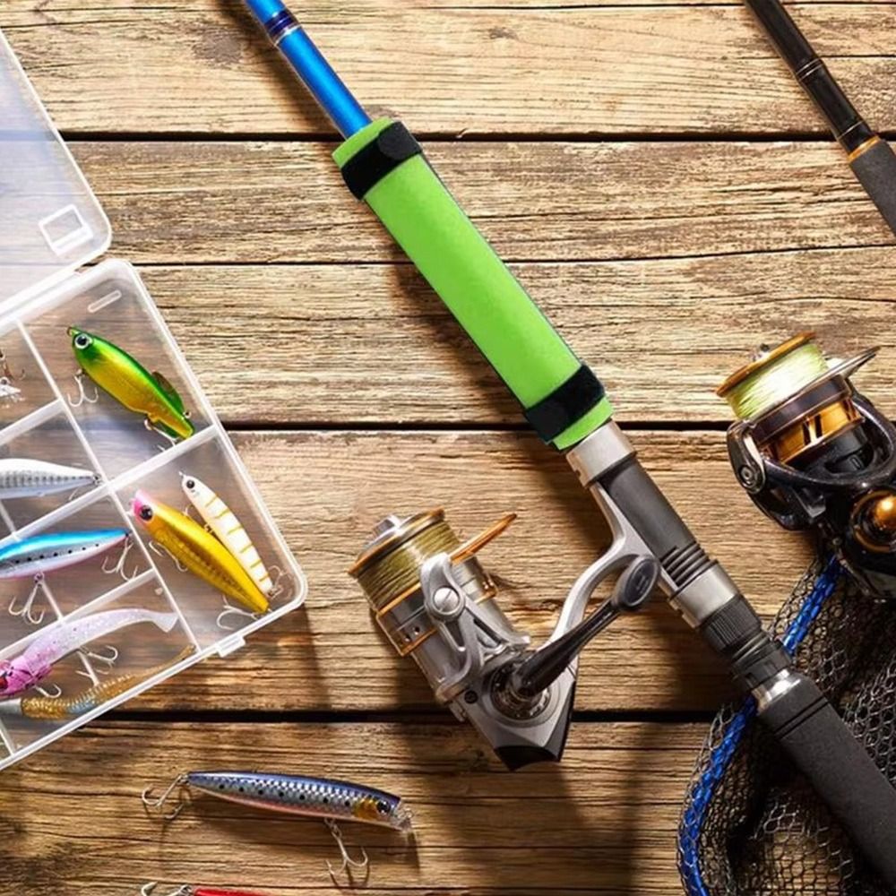 Foam Fishing rod sponge coverR - مراجعة Fishing Belt وسعره