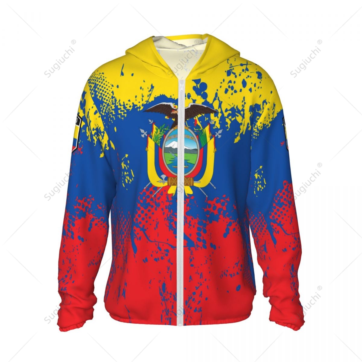 Ecuador Flag Sun Protection Ho - مراجعة Fishing Hoodie وسعره