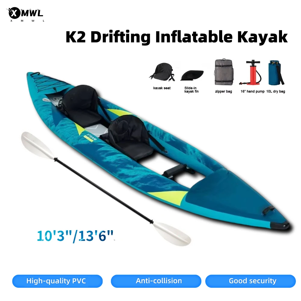 Canoe Kayak Inflatable Boat 1- - مراجعة Fishing Bag Waterproof وسعره