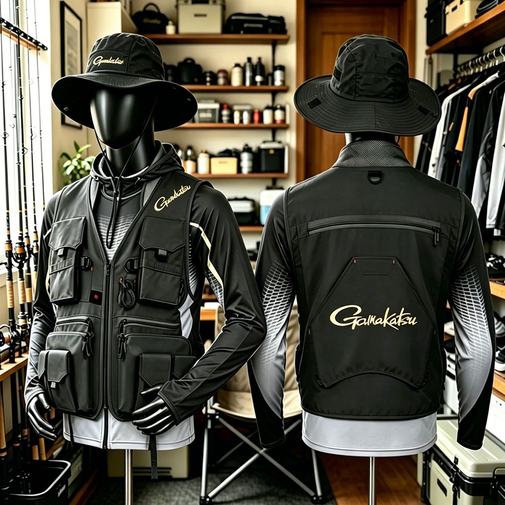 Gamakatsu Men Multi-Pocket Fis - مراجعة Fishing Vest وسعره