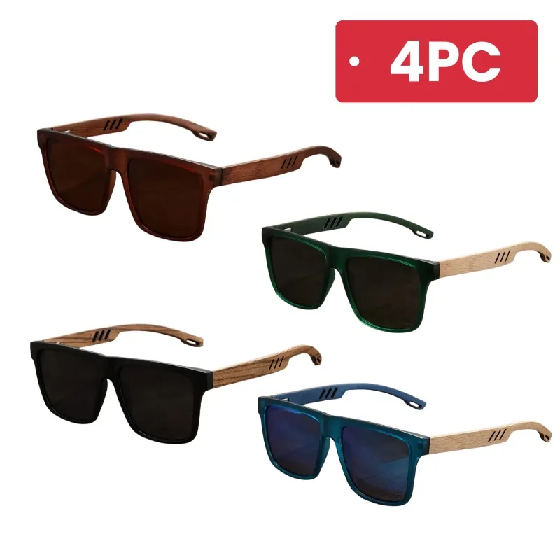Natural Wood Temple Polarized  - مراجعة Fishing Sunglasses Polarized وسعره