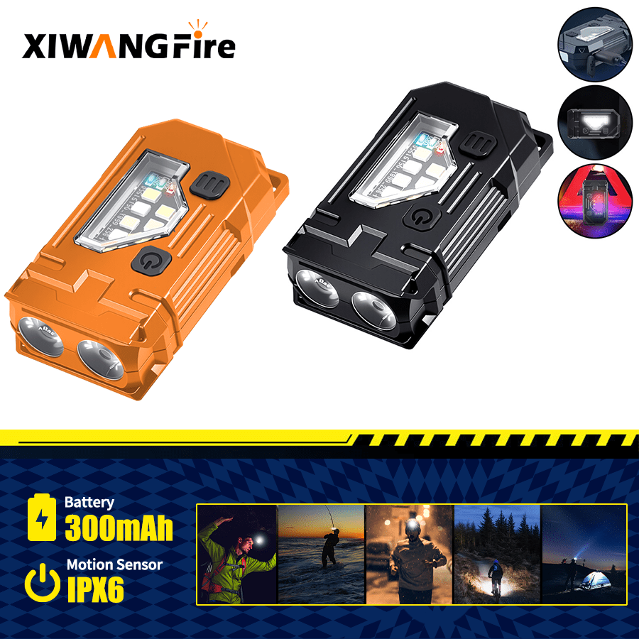 Mini Keychain EDC Flashlight - - مراجعة Fishing Hat وسعره