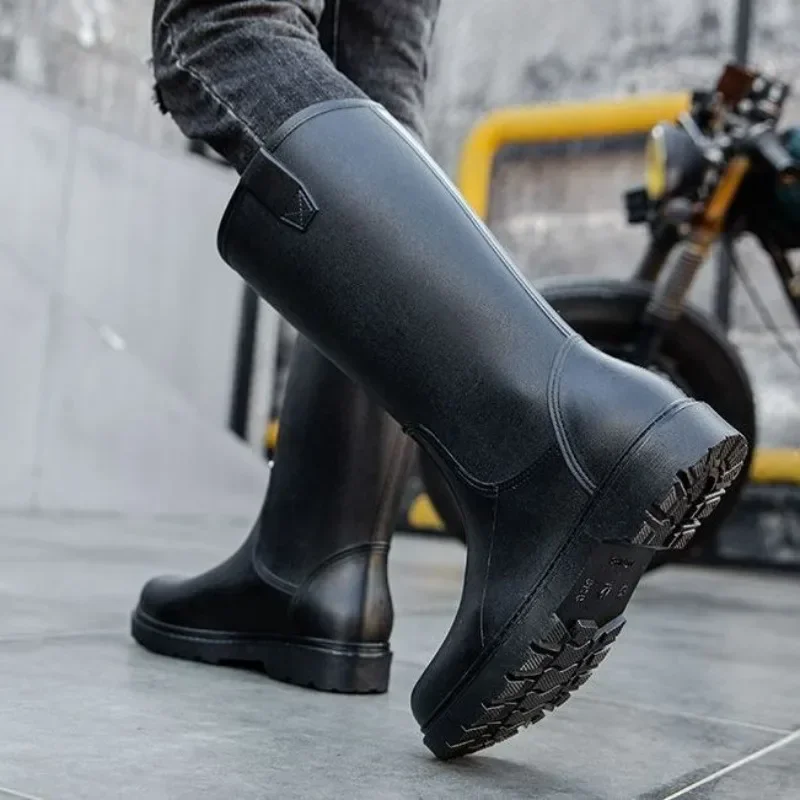 Rain Boots for Men Gum Fishing - مراجعة Fishing Waders وسعره