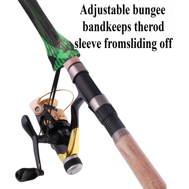 Reusable Fishing Rod Protector - مراجعة Fishing Socks وسعره
