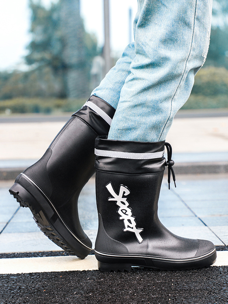 Men's Rain Boots Camping Fishi - مراجعة Fishing Boots وسعره