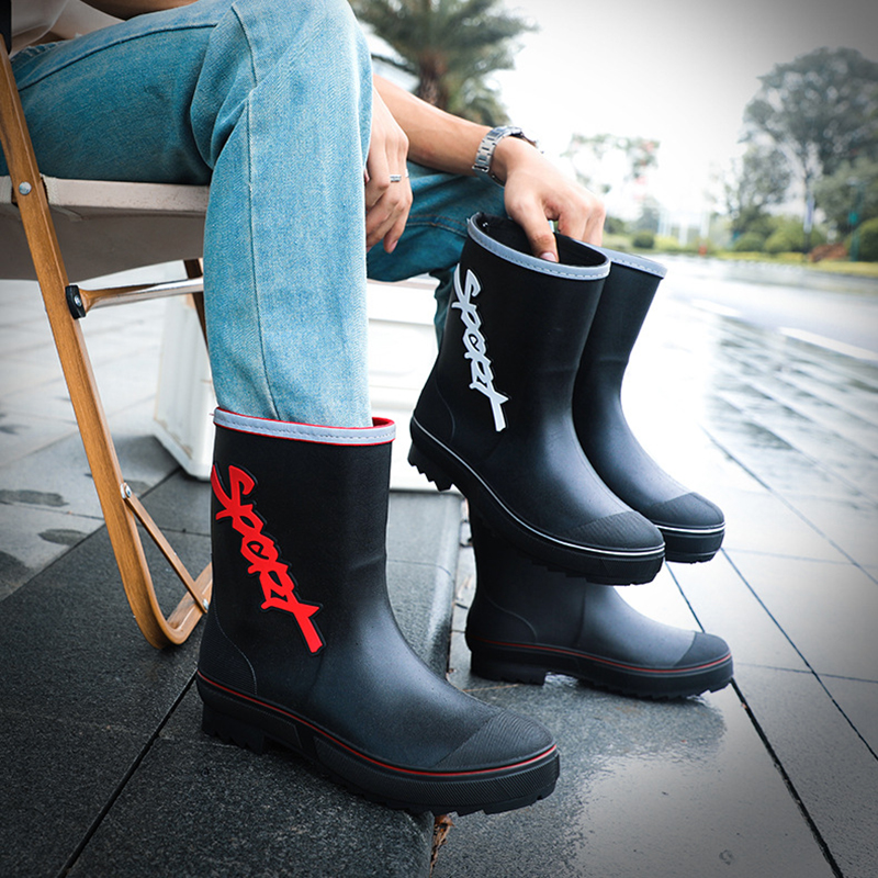 Men's Rain Boots Camping Fishi - مراجعة Fishing Boots وسعره