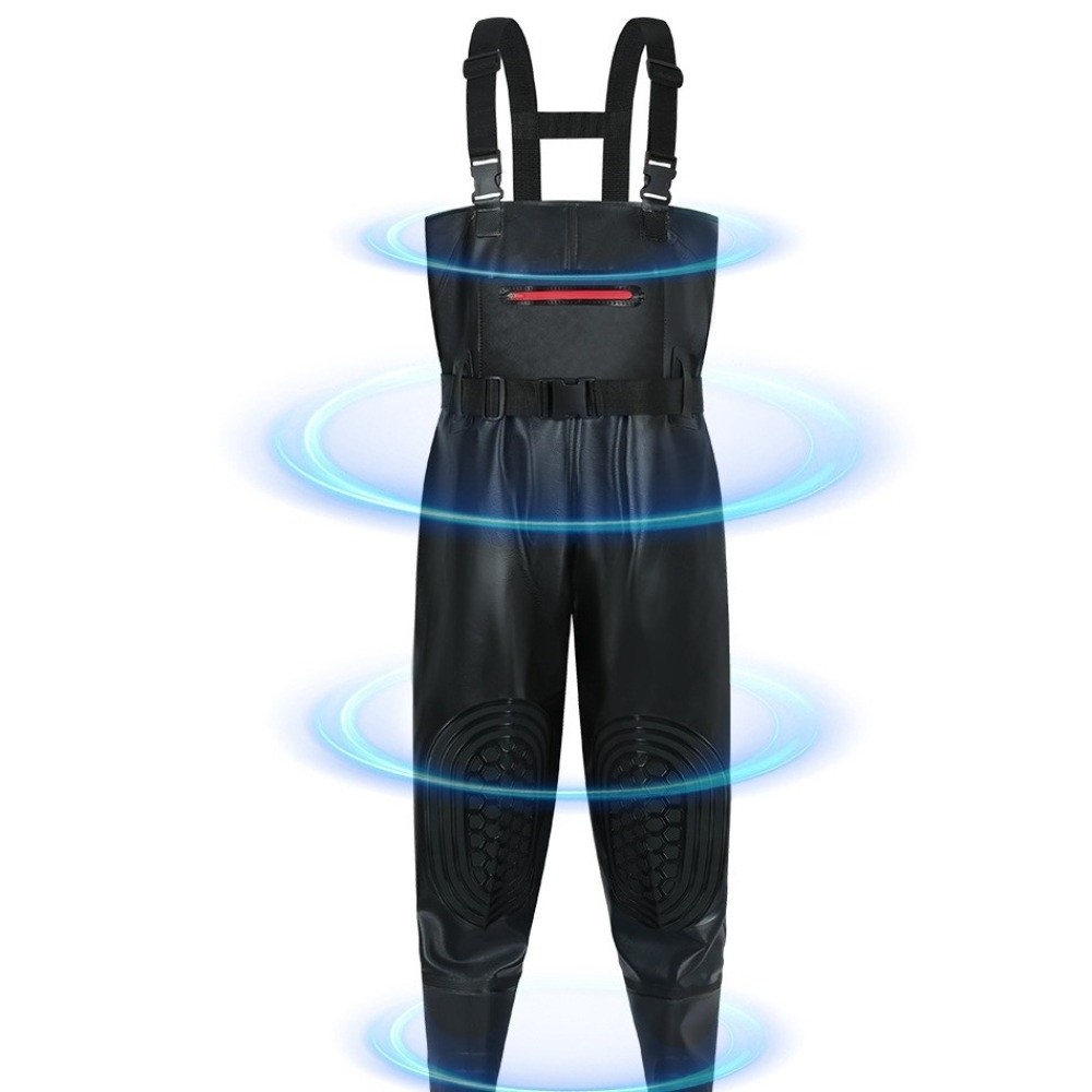 Useful PVC Fishing Suit Double - مراجعة Fishing Pants Waterproof وسعره