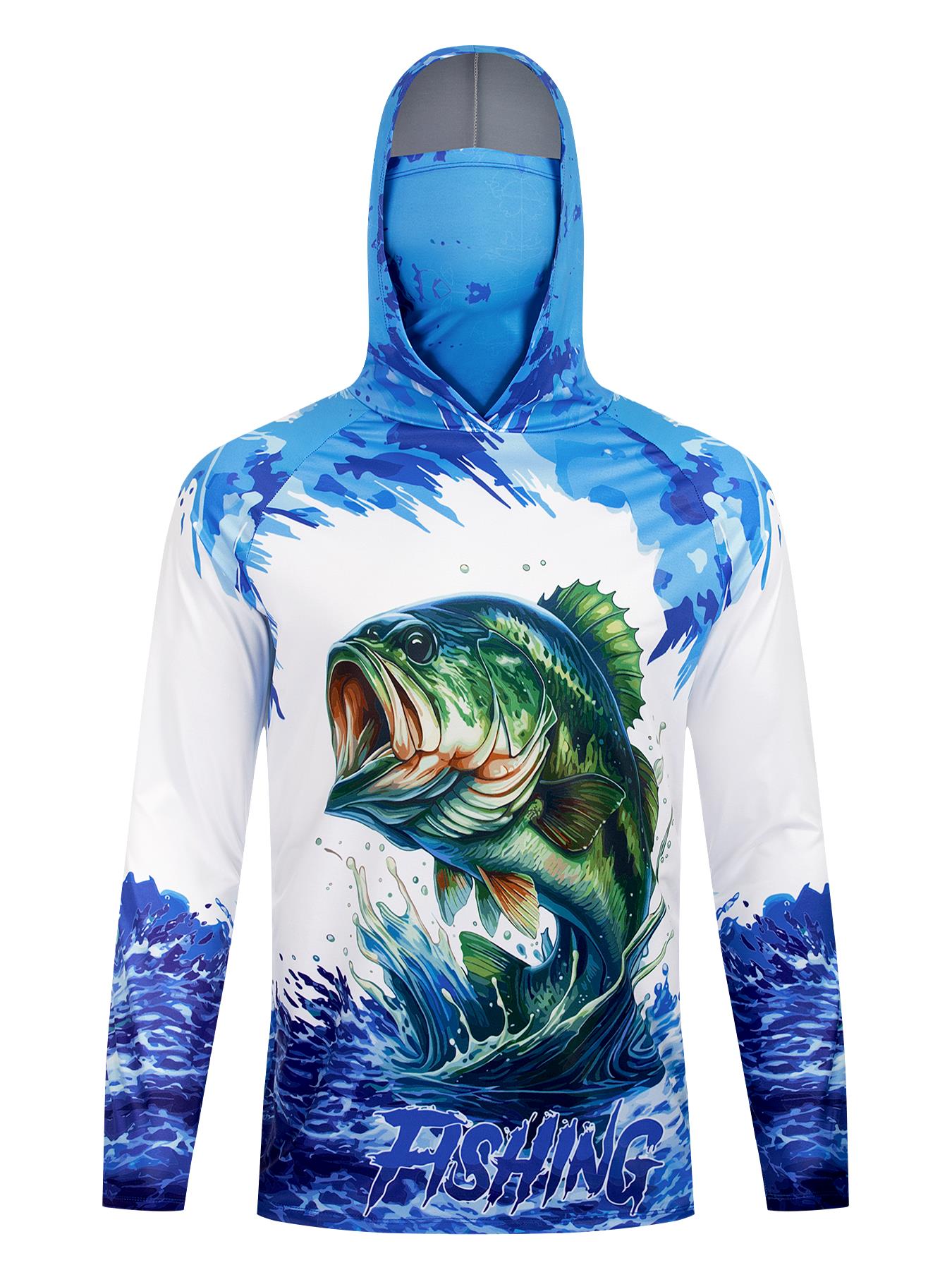 Fishing Hooded Shirt Upf 50 Fi - مراجعة Fishing Shirt Uv Protection وسعره
