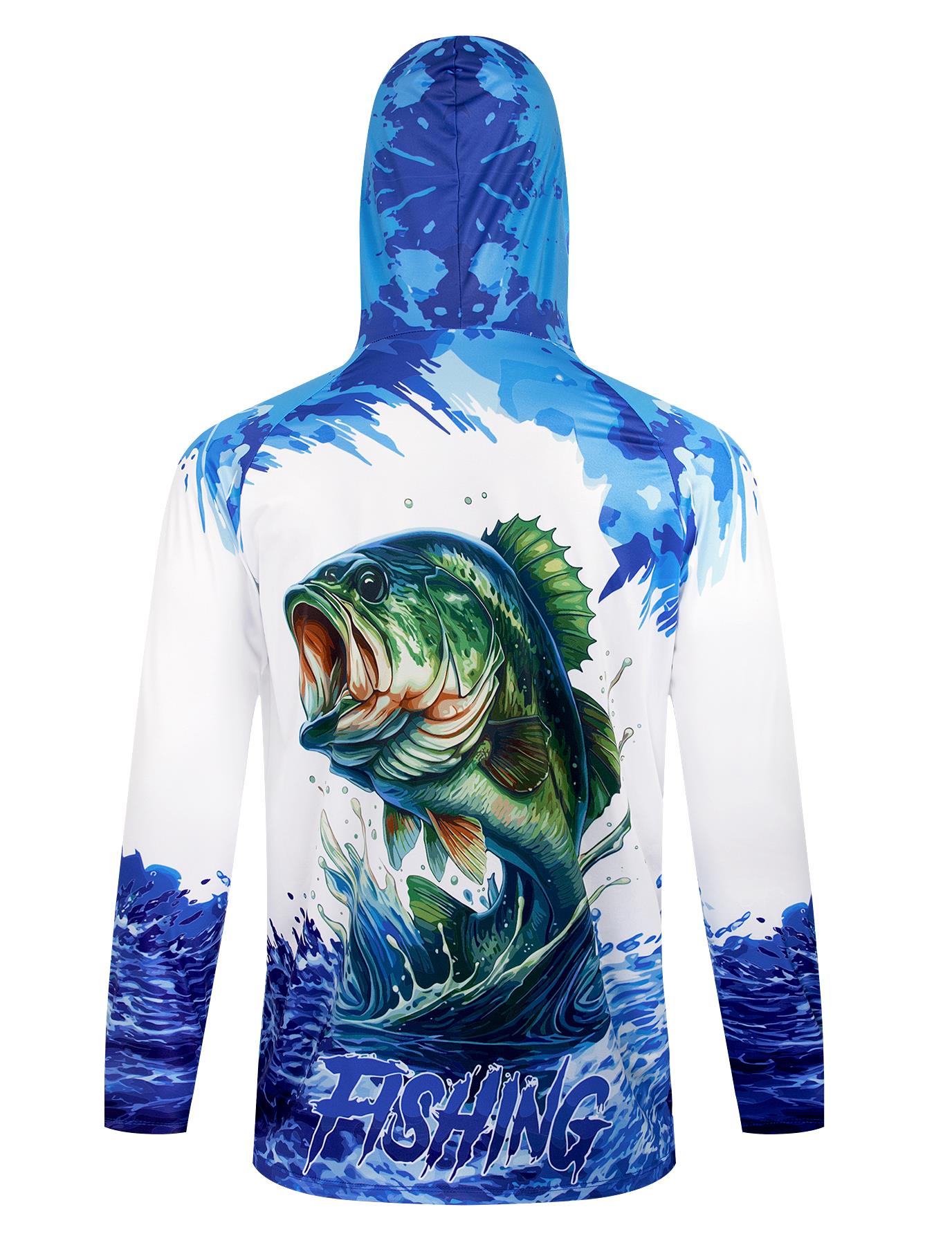 Fishing Hooded Shirt Upf 50 Fi - مراجعة Fishing Shirt Uv Protection وسعره