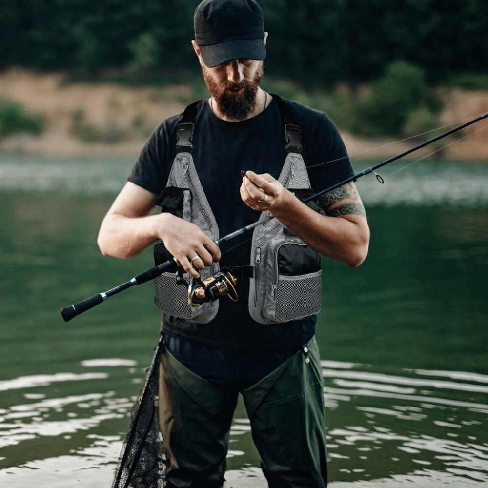 Durable Quick Dry Fishing Vest - مراجعة Fishing Vest وسعره