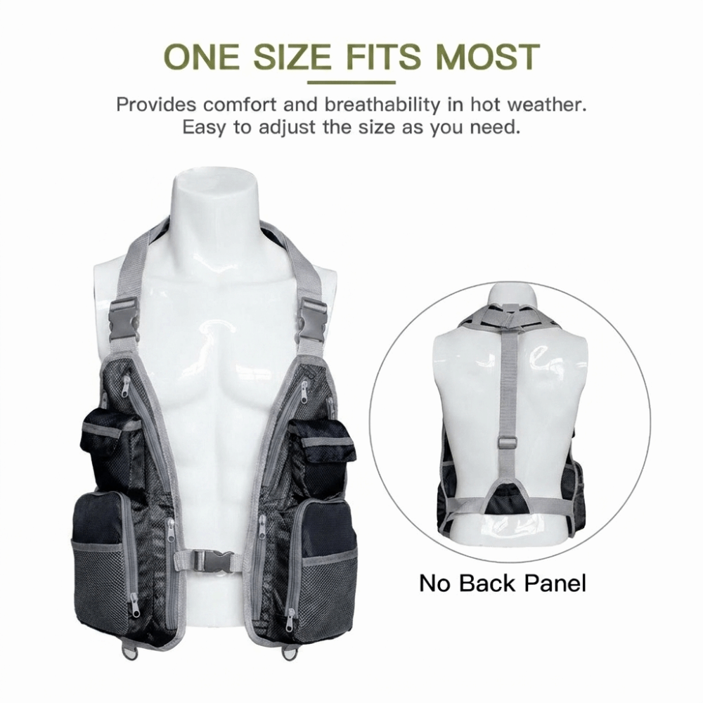 Durable Quick Dry Fishing Vest - مراجعة Fishing Vest وسعره