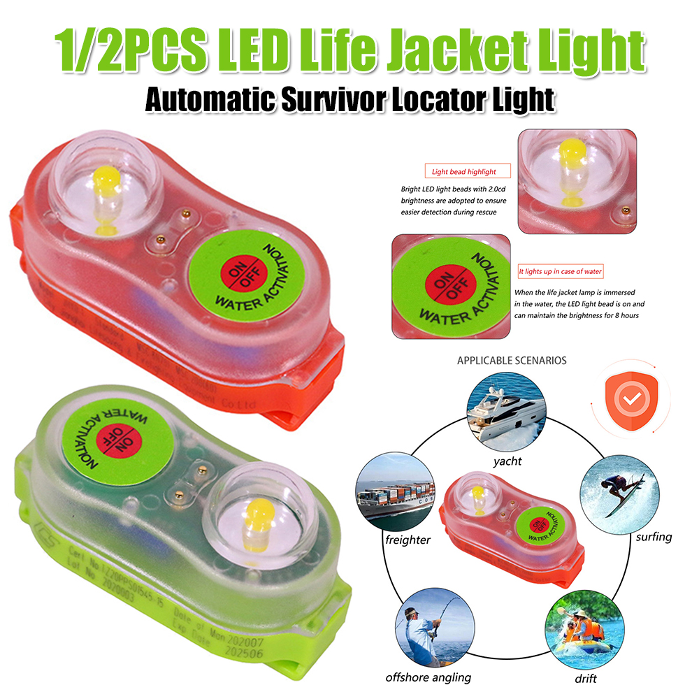 LED Life Jacket Light Water-Ac - مراجعة Fishing Jacket Waterproof وسعره