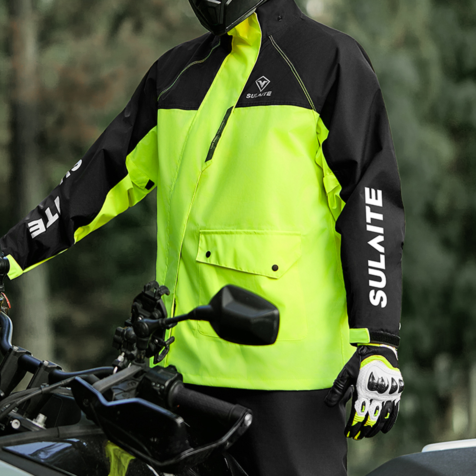 Motorcycle Rain Suit for Men & - مراجعة Fishing Rain Suit وسعره
