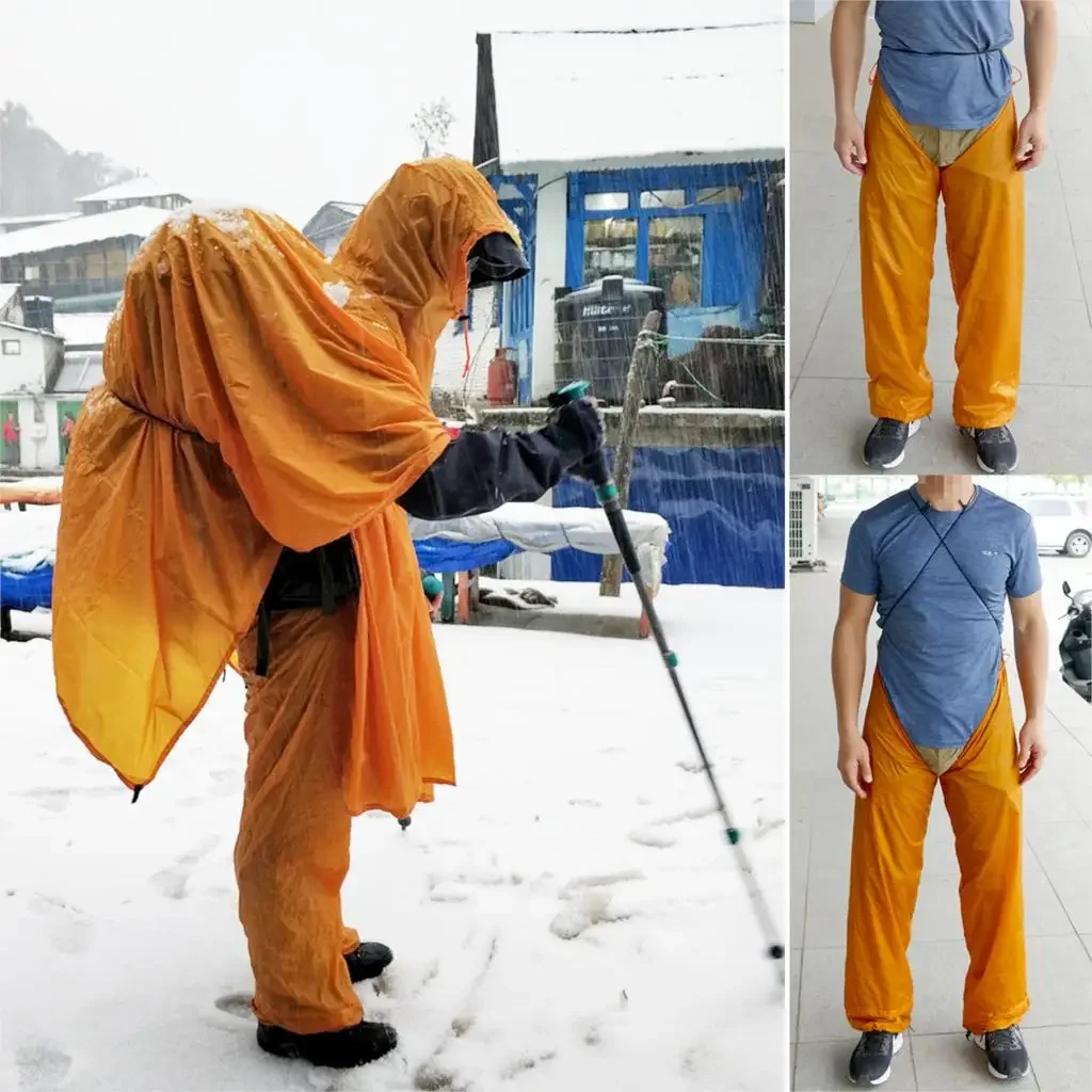 Men Women Riding Fishing Porta - مراجعة Fishing Rain Suit وسعره