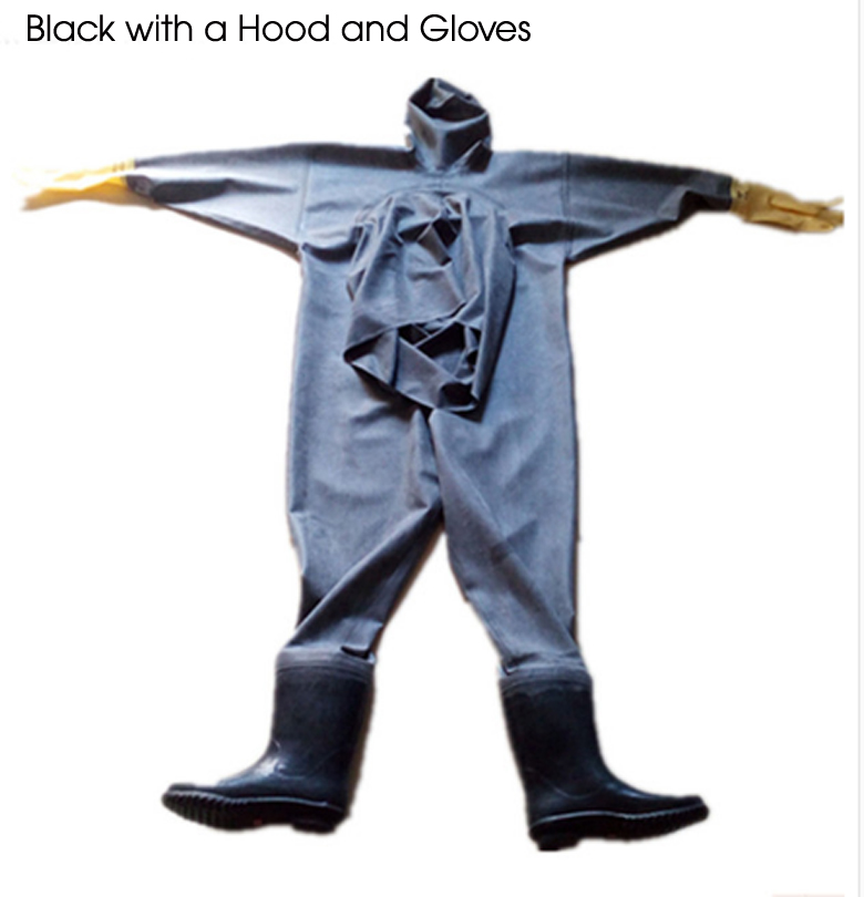 1mm Men Women Rubber Wader Sui - مراجعة Fishing Rain Suit وسعره