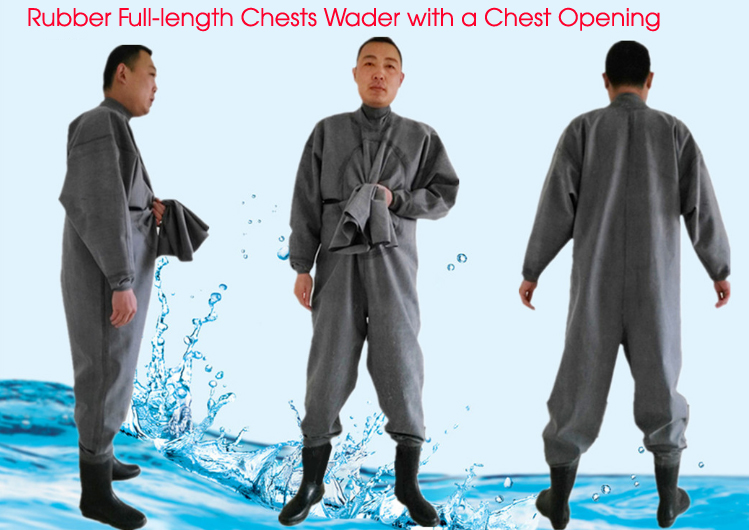 1mm Men Women Rubber Wader Sui - مراجعة Fishing Rain Suit وسعره