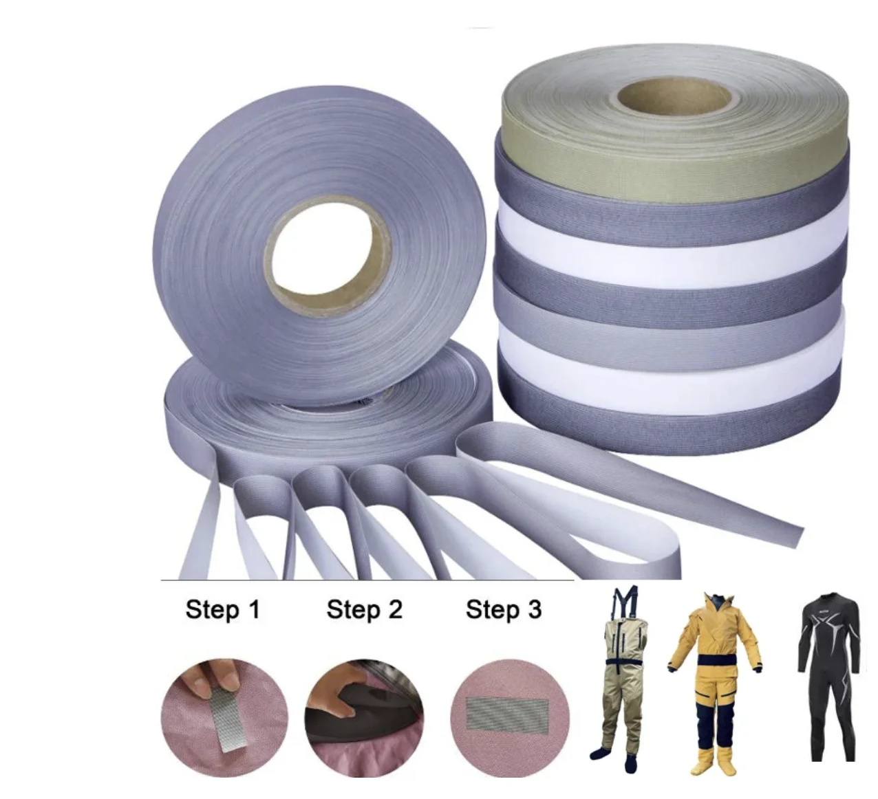 Iron On Seam Sealing Tape T-20 - مراجعة Fishing Jacket Waterproof وسعره