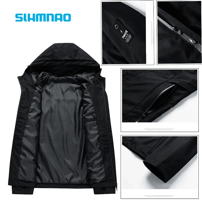 Spring and Autumn New Fishing  - مراجعة Fishing Jacket Waterproof وسعره