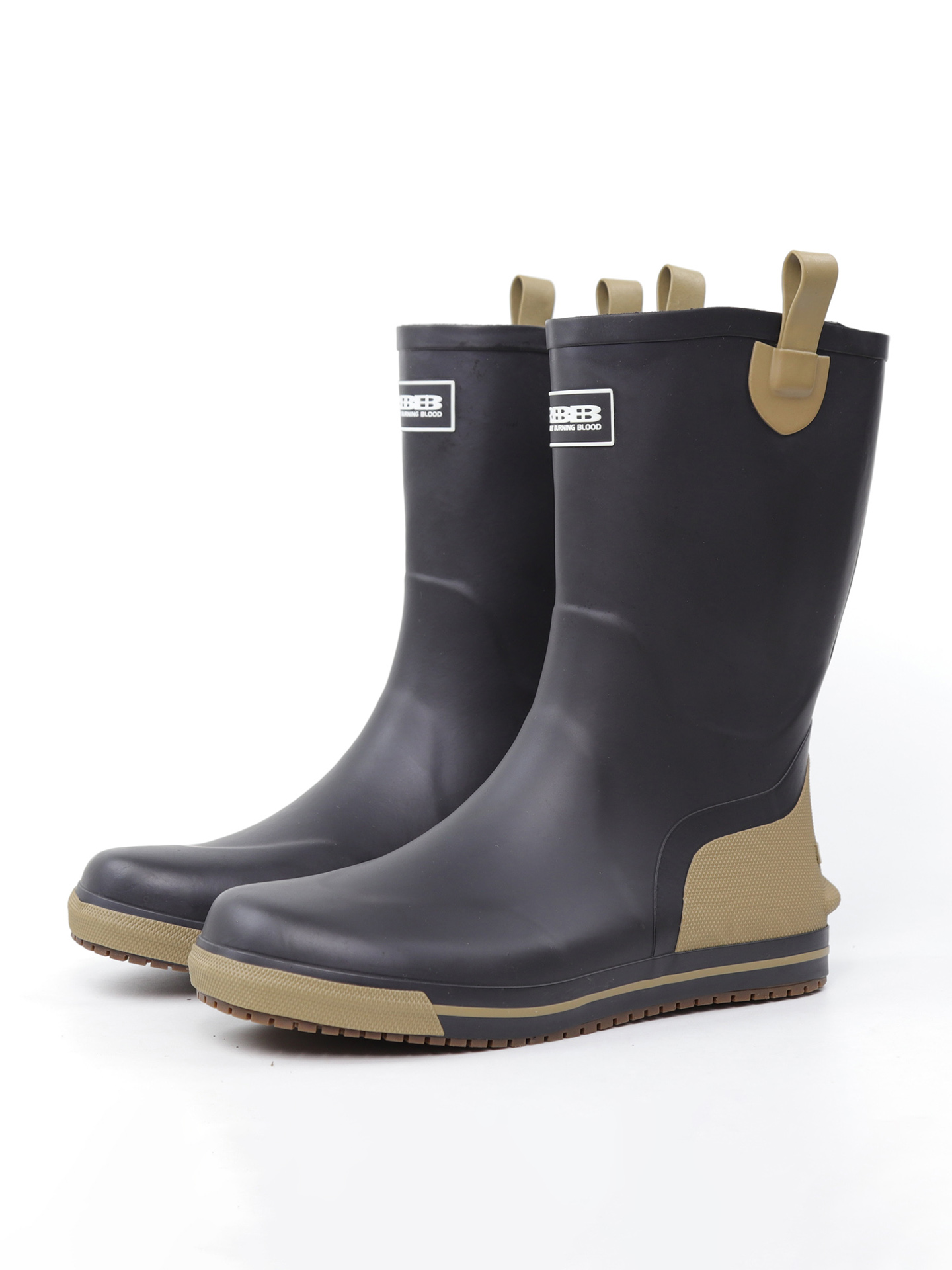 Men's Mid-High Rubber Rain Boo - مراجعة Fishing Boots وسعره