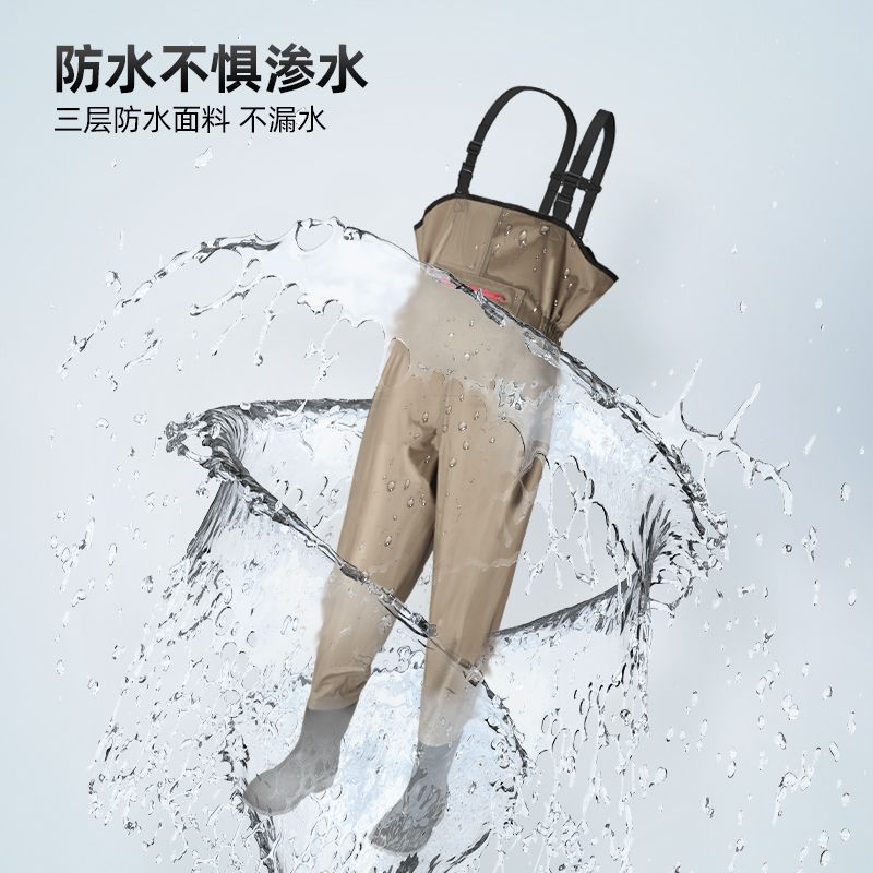 Fishing Source Waders Men Wate - مراجعة Fishing Rain Suit وسعره