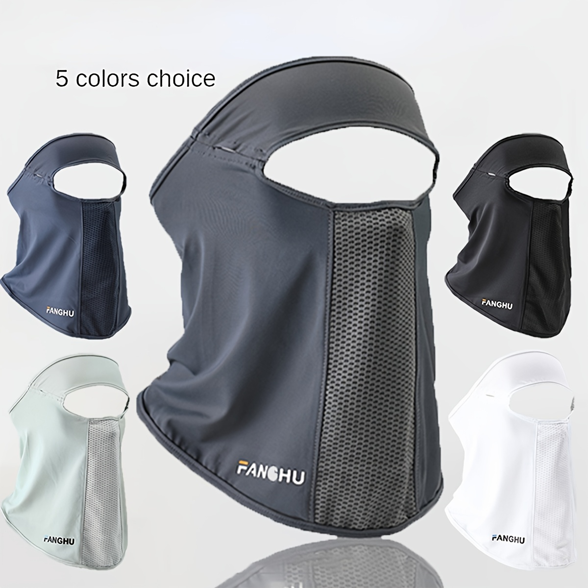 Summer Ice Silk Mask Anti-UV S - مراجعة Fishing Mask Sun Protection وسعره