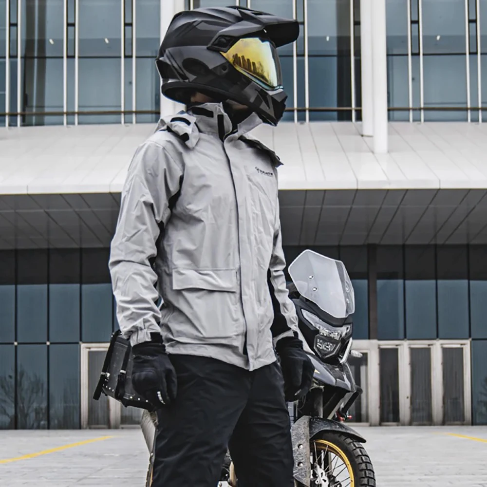 Motorcycle Raincoat Men Women  - مراجعة Fishing Rain Suit وسعره