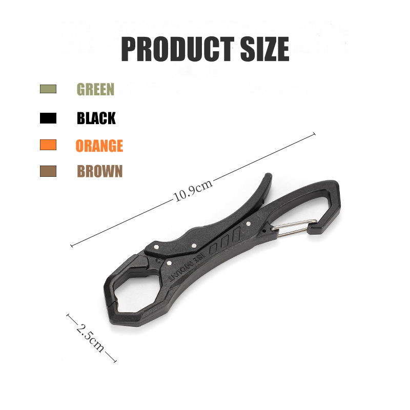 Carabiner Hook Mini Fish Mouth - مراجعة Fishing Gloves وسعره