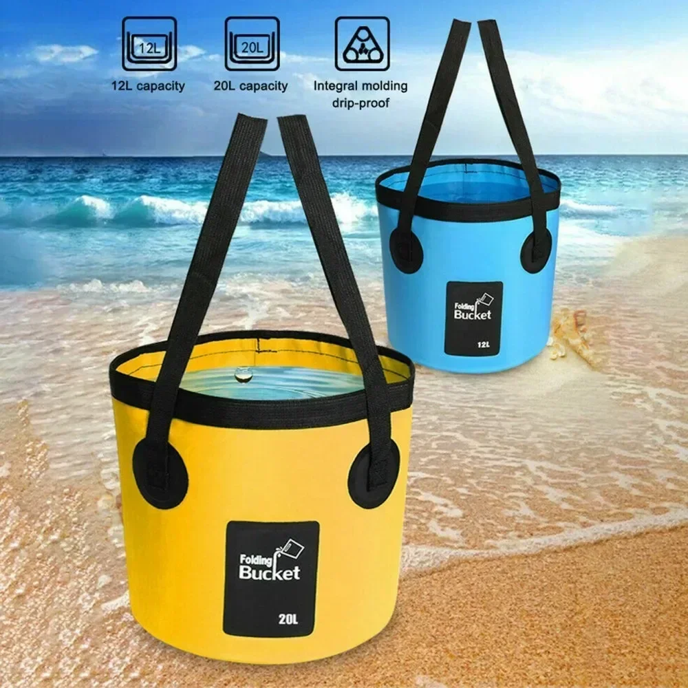 12L/20L Fishing Bucket Folding - مراجعة Fishing Bag Waterproof وسعره